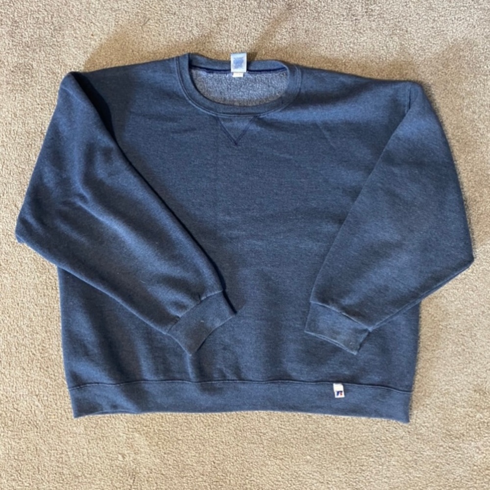 Blue Crewneck Sweater